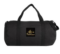 Nyasia Chane'l Black Weekender Duffle Bag image 0